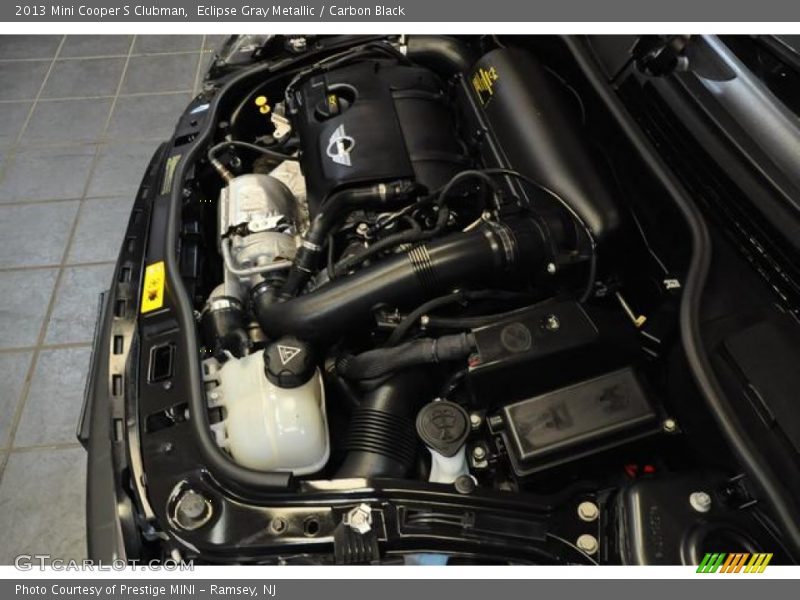 Eclipse Gray Metallic / Carbon Black 2013 Mini Cooper S Clubman