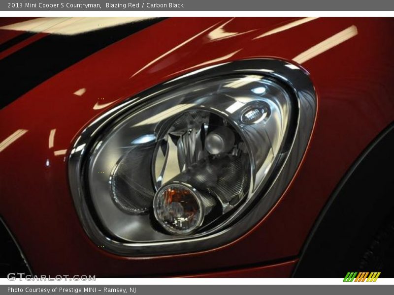 Blazing Red / Carbon Black 2013 Mini Cooper S Countryman