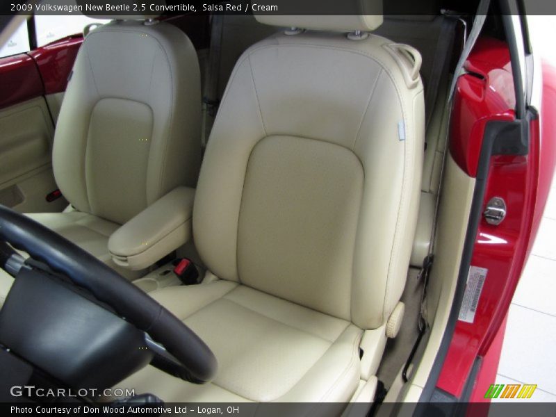 Salsa Red / Cream 2009 Volkswagen New Beetle 2.5 Convertible