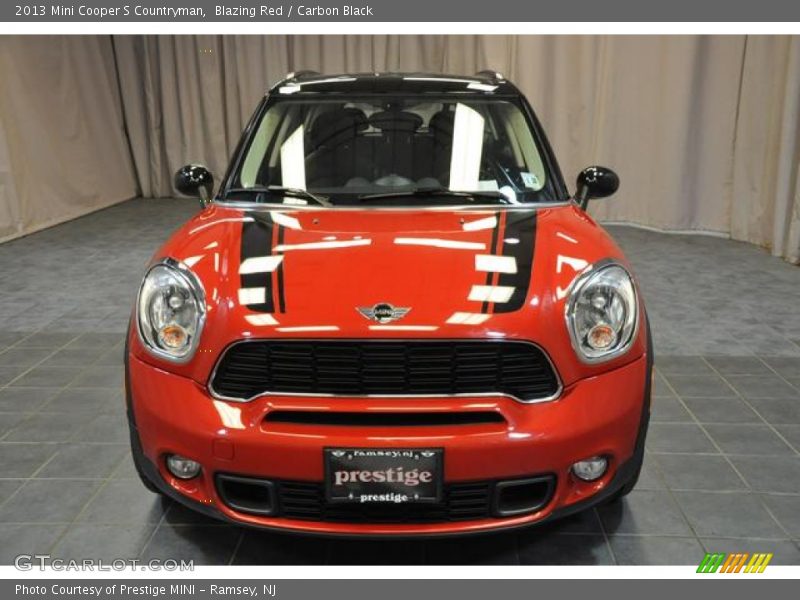 Blazing Red / Carbon Black 2013 Mini Cooper S Countryman