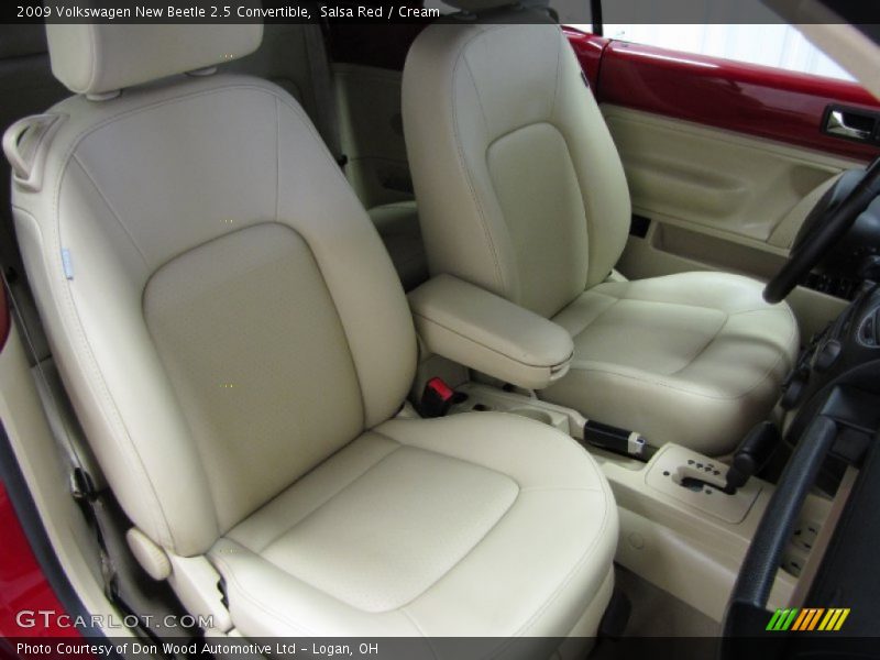 Salsa Red / Cream 2009 Volkswagen New Beetle 2.5 Convertible