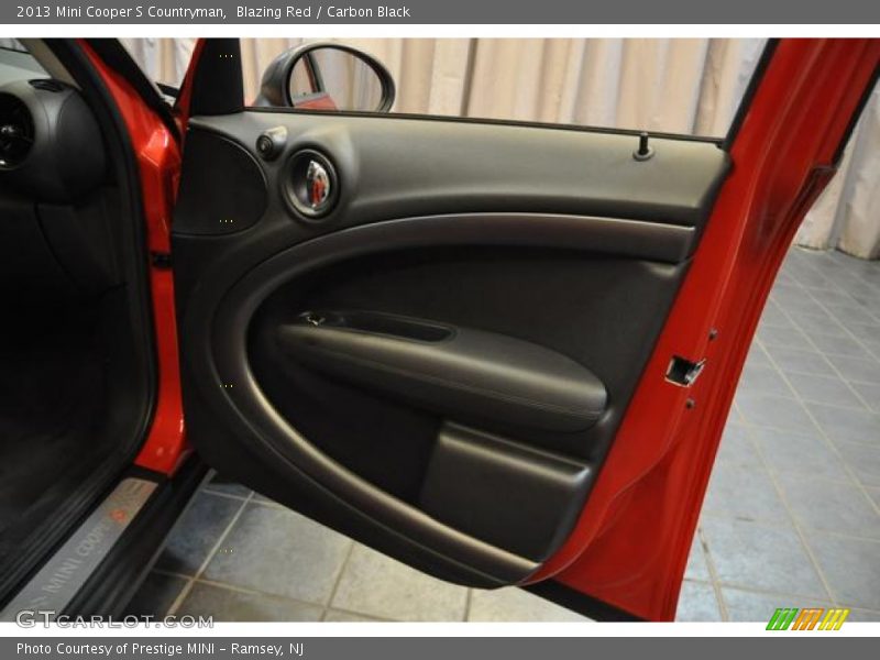 Blazing Red / Carbon Black 2013 Mini Cooper S Countryman