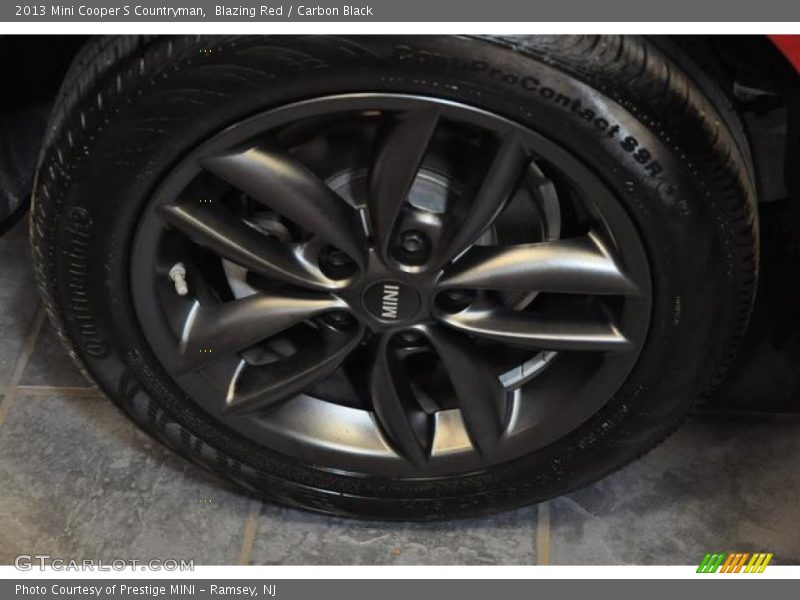 Blazing Red / Carbon Black 2013 Mini Cooper S Countryman