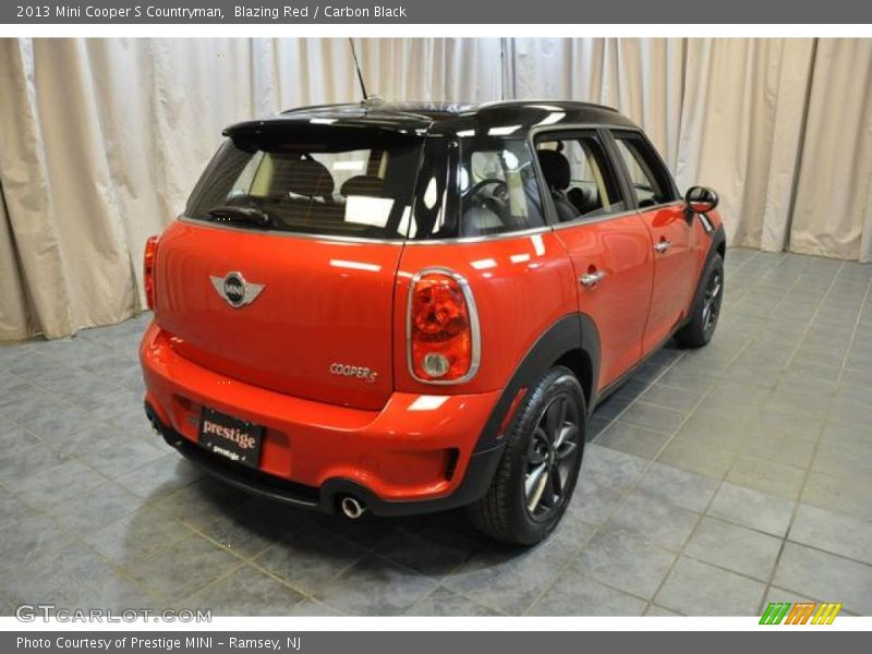 Blazing Red / Carbon Black 2013 Mini Cooper S Countryman