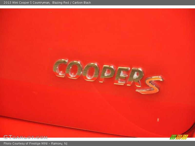Blazing Red / Carbon Black 2013 Mini Cooper S Countryman