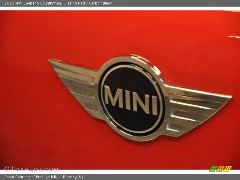 Blazing Red / Carbon Black 2013 Mini Cooper S Countryman
