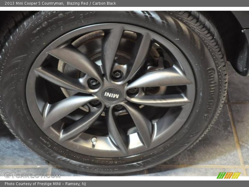Blazing Red / Carbon Black 2013 Mini Cooper S Countryman