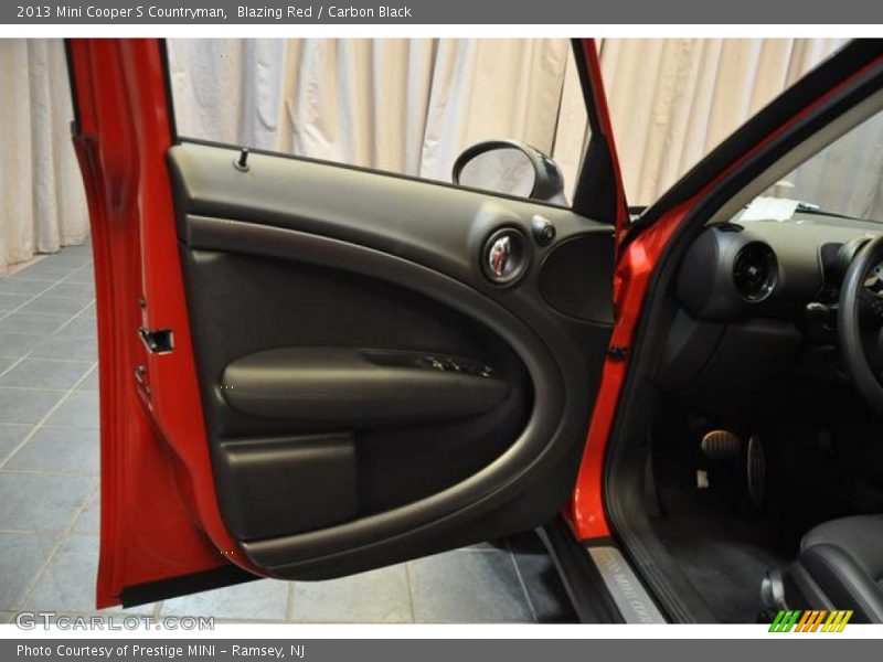 Blazing Red / Carbon Black 2013 Mini Cooper S Countryman