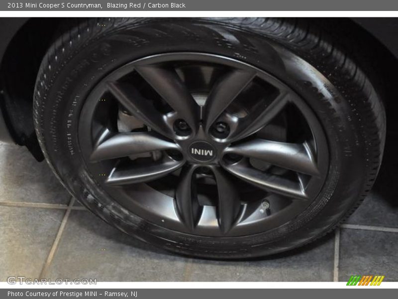 Blazing Red / Carbon Black 2013 Mini Cooper S Countryman