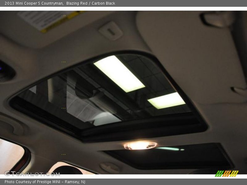 Blazing Red / Carbon Black 2013 Mini Cooper S Countryman