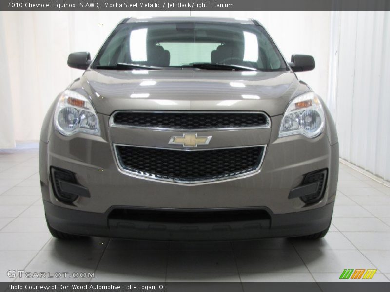 Mocha Steel Metallic / Jet Black/Light Titanium 2010 Chevrolet Equinox LS AWD