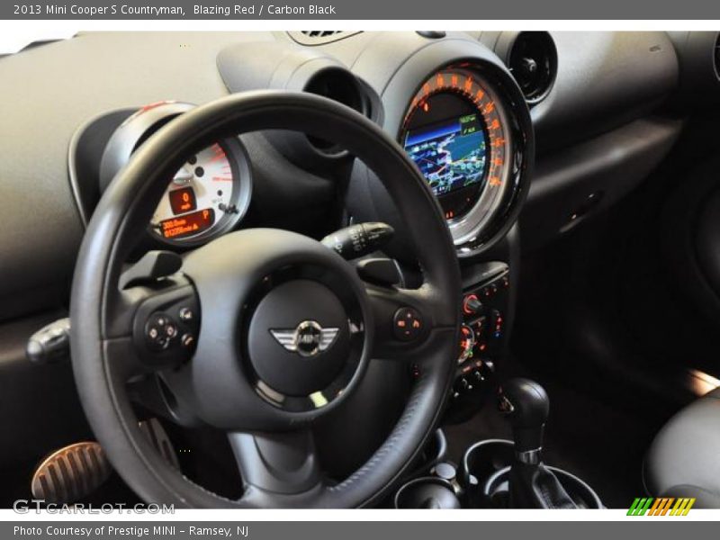 Blazing Red / Carbon Black 2013 Mini Cooper S Countryman
