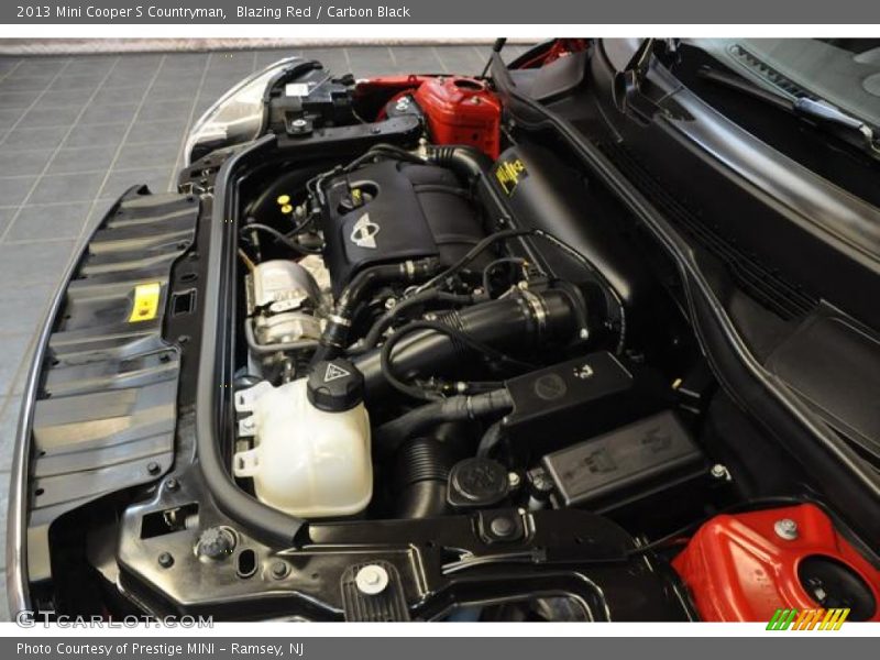 Blazing Red / Carbon Black 2013 Mini Cooper S Countryman