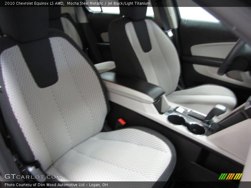 Mocha Steel Metallic / Jet Black/Light Titanium 2010 Chevrolet Equinox LS AWD