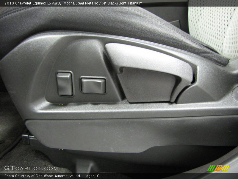 Mocha Steel Metallic / Jet Black/Light Titanium 2010 Chevrolet Equinox LS AWD