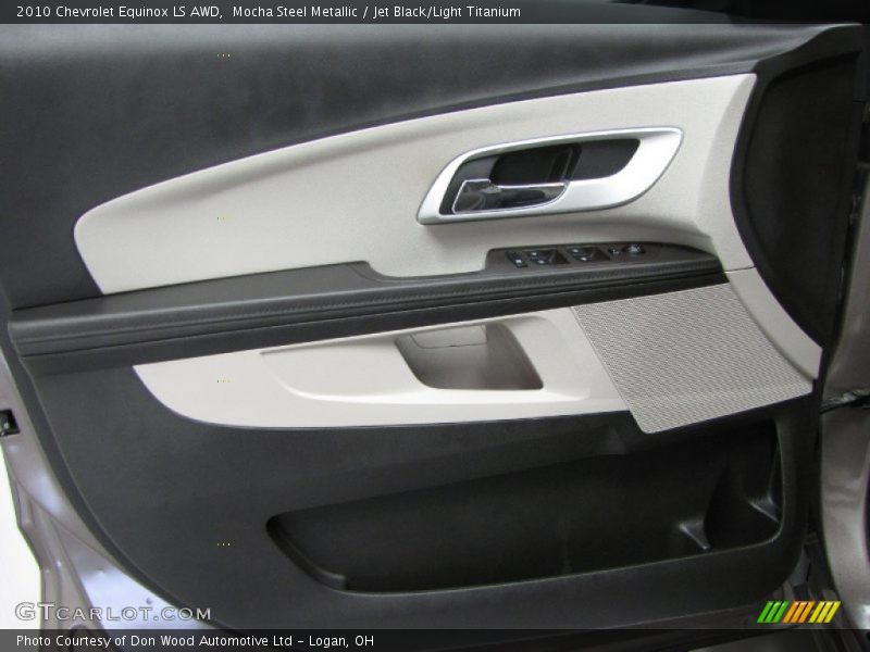 Mocha Steel Metallic / Jet Black/Light Titanium 2010 Chevrolet Equinox LS AWD