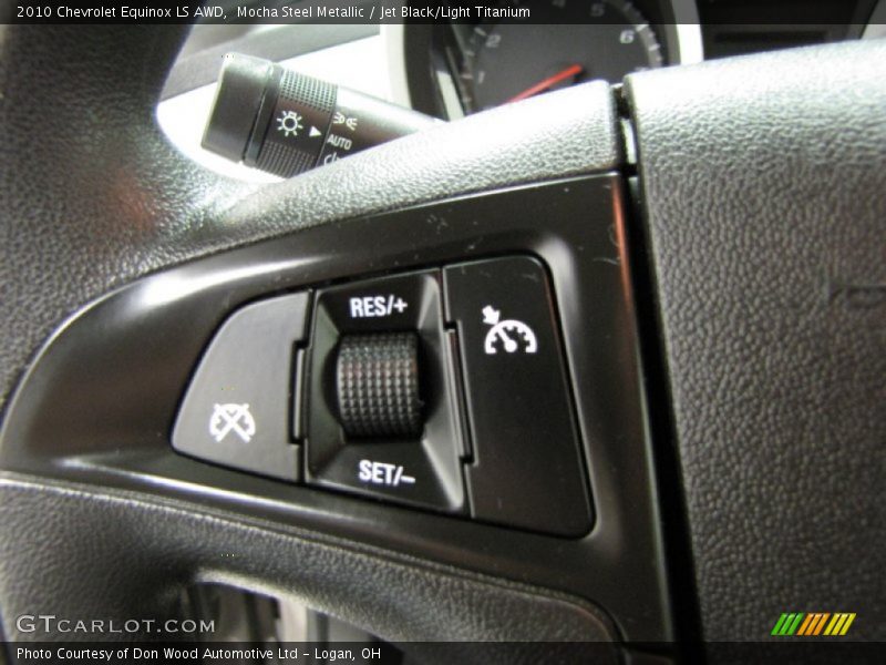 Mocha Steel Metallic / Jet Black/Light Titanium 2010 Chevrolet Equinox LS AWD