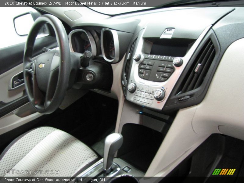 Mocha Steel Metallic / Jet Black/Light Titanium 2010 Chevrolet Equinox LS AWD