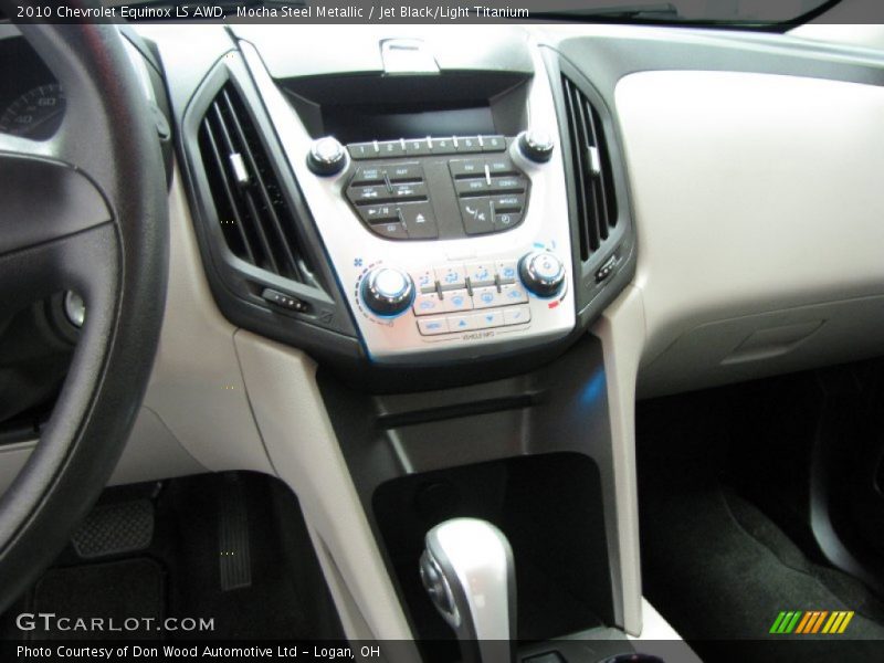 Mocha Steel Metallic / Jet Black/Light Titanium 2010 Chevrolet Equinox LS AWD