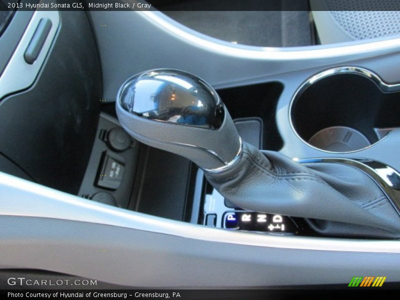 Midnight Black / Gray 2013 Hyundai Sonata GLS