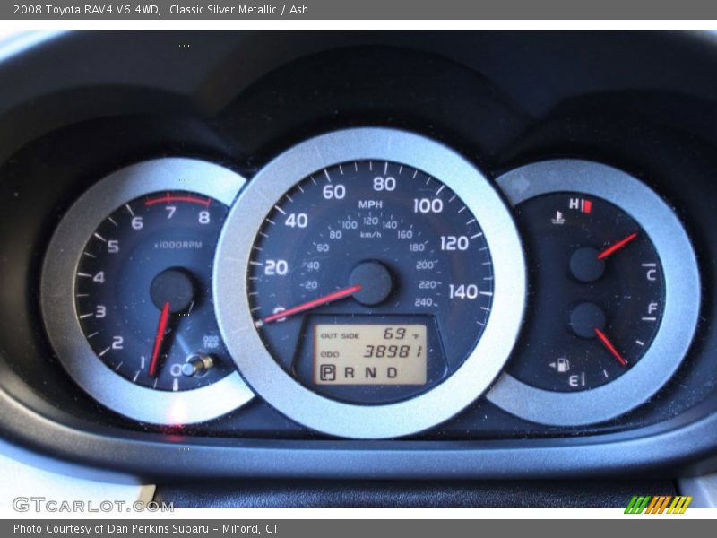 Classic Silver Metallic / Ash 2008 Toyota RAV4 V6 4WD