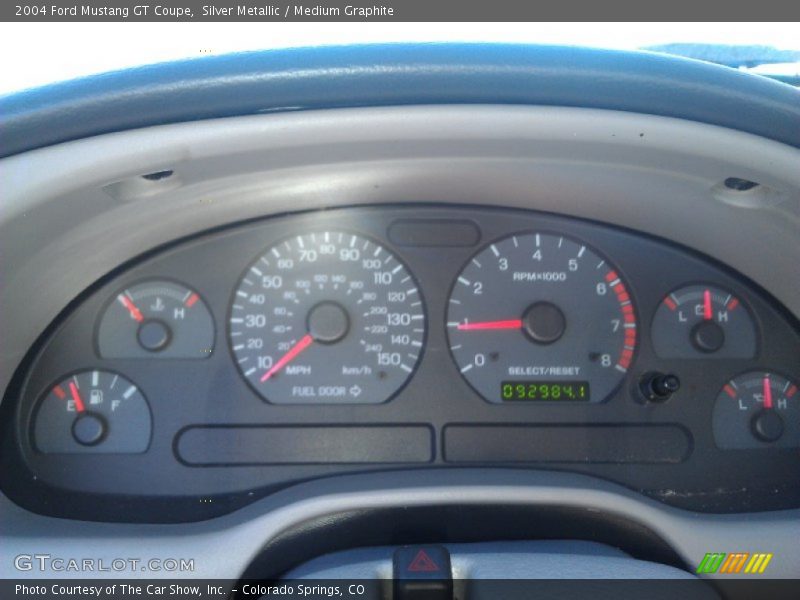 Silver Metallic / Medium Graphite 2004 Ford Mustang GT Coupe