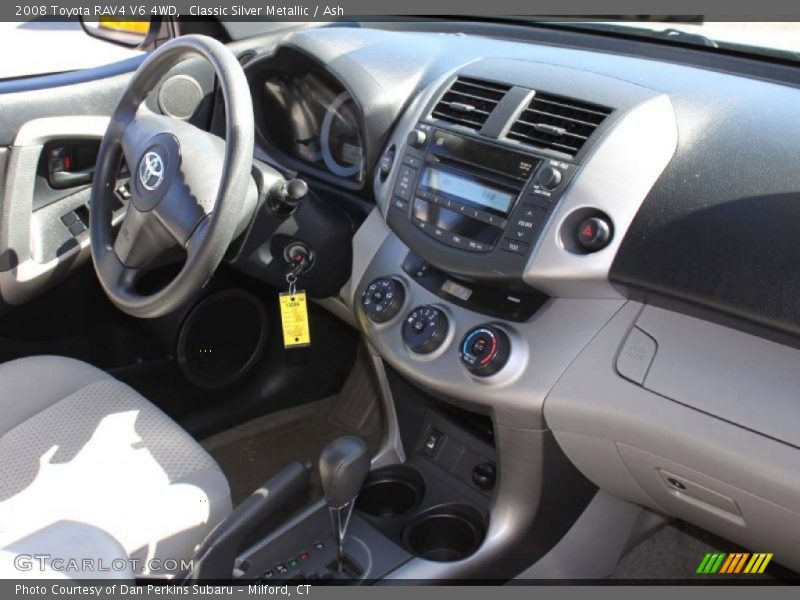 Classic Silver Metallic / Ash 2008 Toyota RAV4 V6 4WD