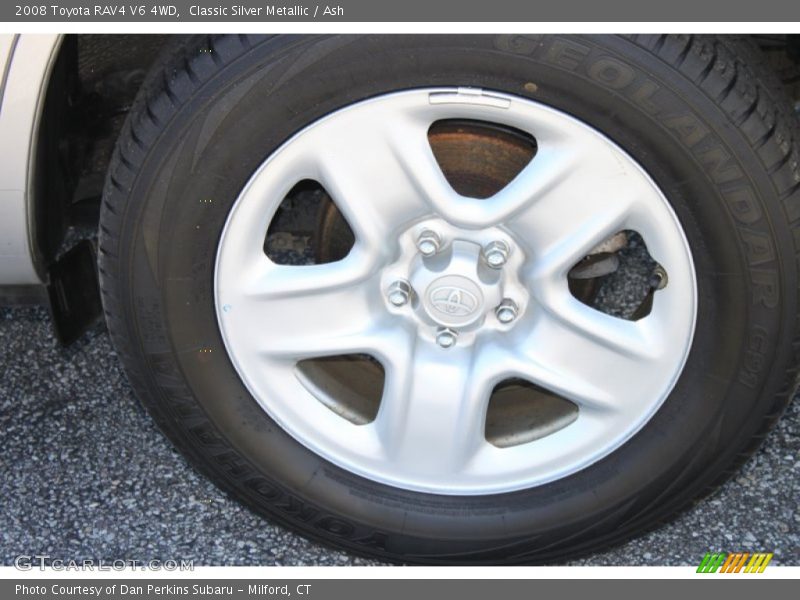 Classic Silver Metallic / Ash 2008 Toyota RAV4 V6 4WD