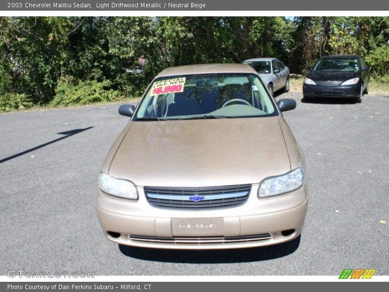 Light Driftwood Metallic / Neutral Beige 2003 Chevrolet Malibu Sedan