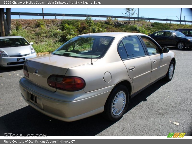 Light Driftwood Metallic / Neutral Beige 2003 Chevrolet Malibu Sedan
