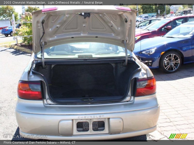 Light Driftwood Metallic / Neutral Beige 2003 Chevrolet Malibu Sedan