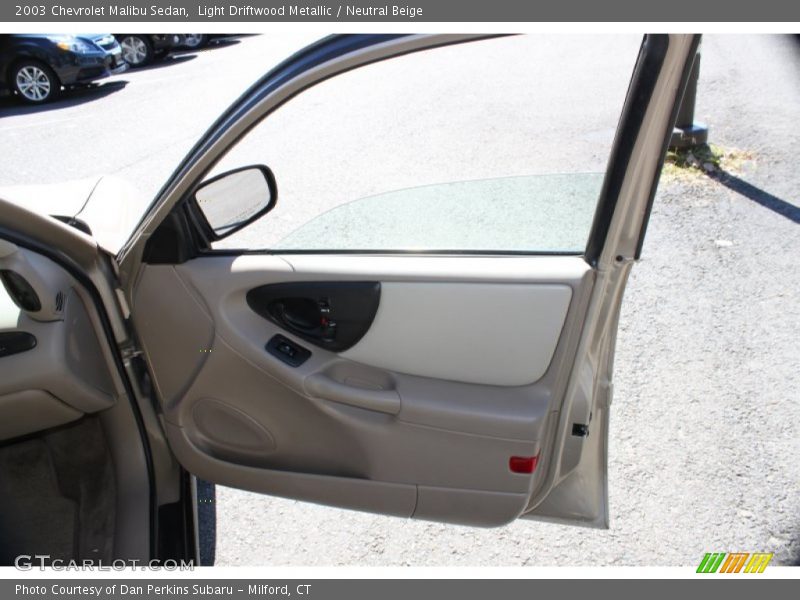 Light Driftwood Metallic / Neutral Beige 2003 Chevrolet Malibu Sedan