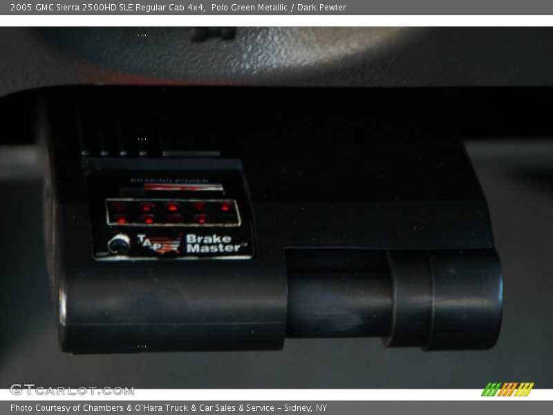 Polo Green Metallic / Dark Pewter 2005 GMC Sierra 2500HD SLE Regular Cab 4x4