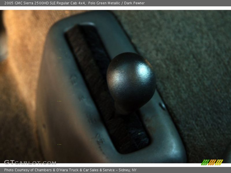 Polo Green Metallic / Dark Pewter 2005 GMC Sierra 2500HD SLE Regular Cab 4x4