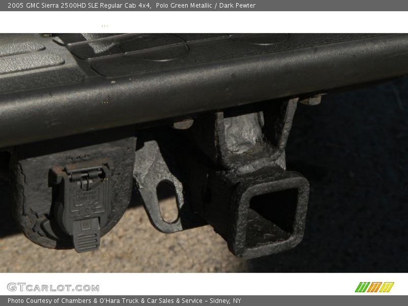 Polo Green Metallic / Dark Pewter 2005 GMC Sierra 2500HD SLE Regular Cab 4x4