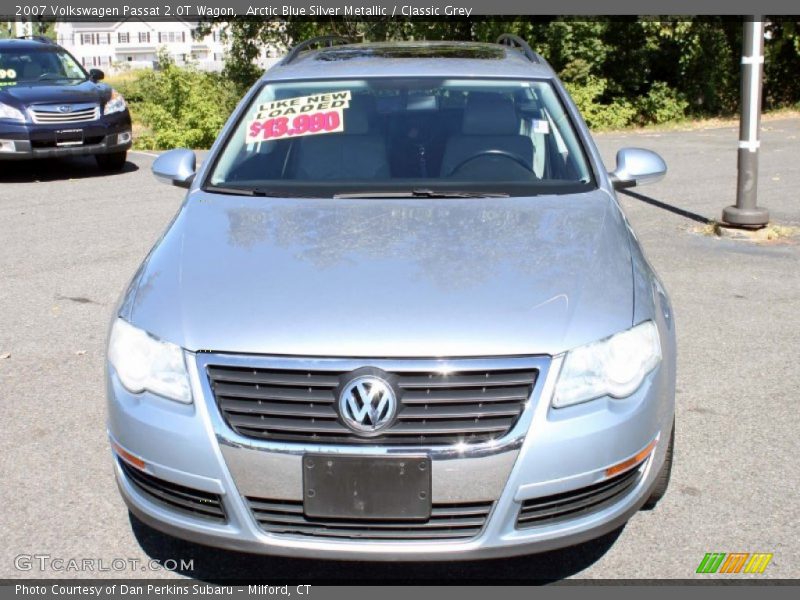 Arctic Blue Silver Metallic / Classic Grey 2007 Volkswagen Passat 2.0T Wagon