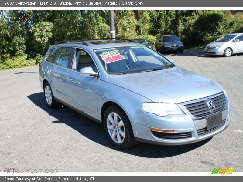 Arctic Blue Silver Metallic / Classic Grey 2007 Volkswagen Passat 2.0T Wagon