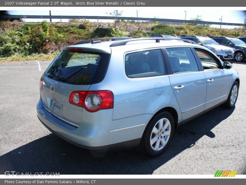 Arctic Blue Silver Metallic / Classic Grey 2007 Volkswagen Passat 2.0T Wagon