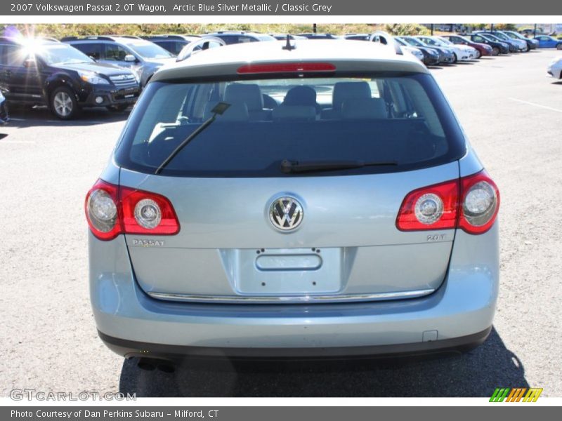 Arctic Blue Silver Metallic / Classic Grey 2007 Volkswagen Passat 2.0T Wagon
