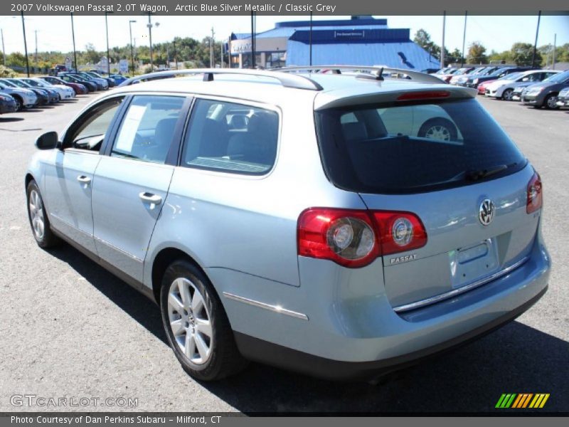 Arctic Blue Silver Metallic / Classic Grey 2007 Volkswagen Passat 2.0T Wagon