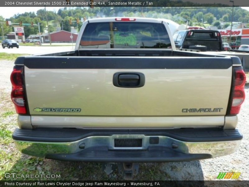Sandstone Metallic / Tan 2004 Chevrolet Silverado 1500 Z71 Extended Cab 4x4
