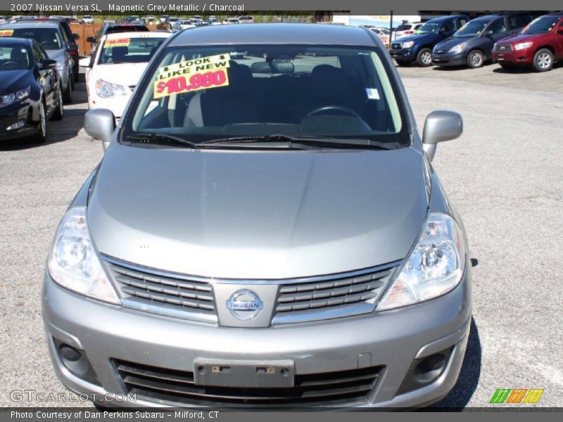 Magnetic Grey Metallic / Charcoal 2007 Nissan Versa SL