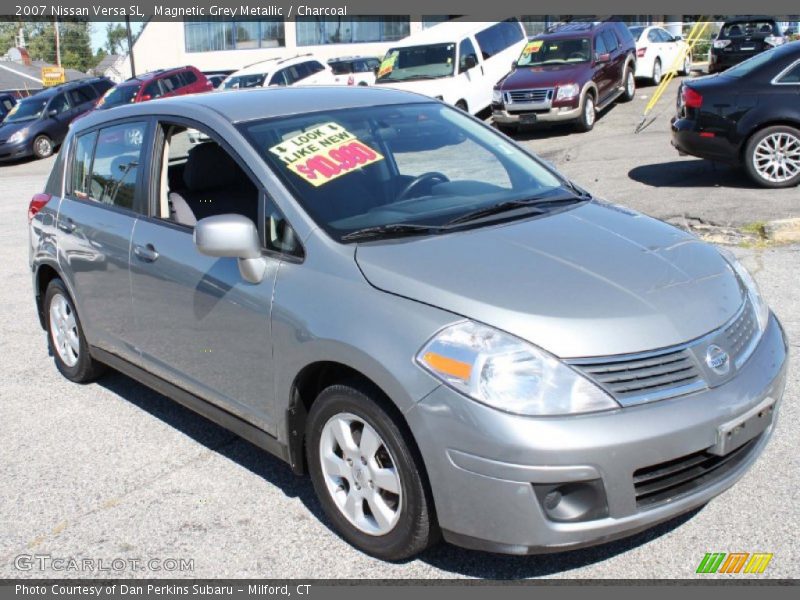Magnetic Grey Metallic / Charcoal 2007 Nissan Versa SL