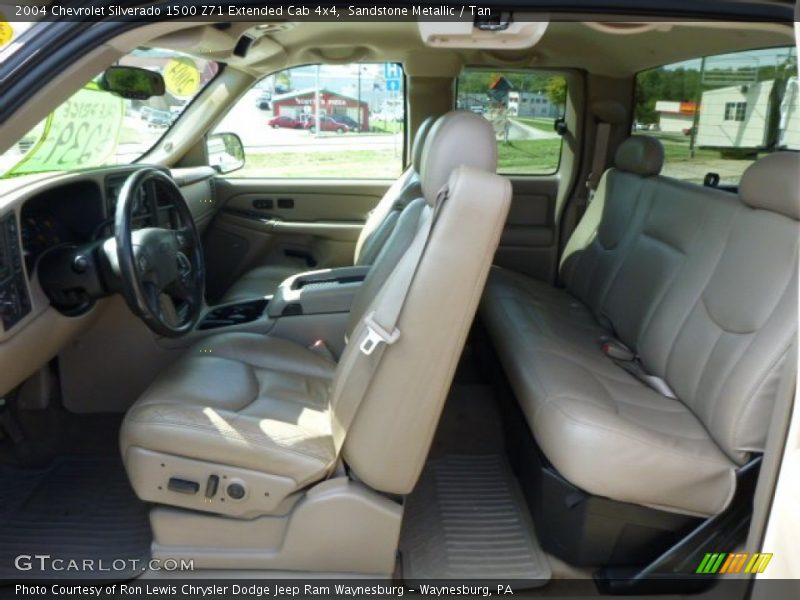Sandstone Metallic / Tan 2004 Chevrolet Silverado 1500 Z71 Extended Cab 4x4