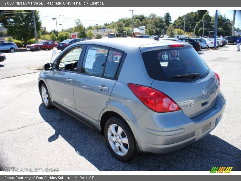 Magnetic Grey Metallic / Charcoal 2007 Nissan Versa SL