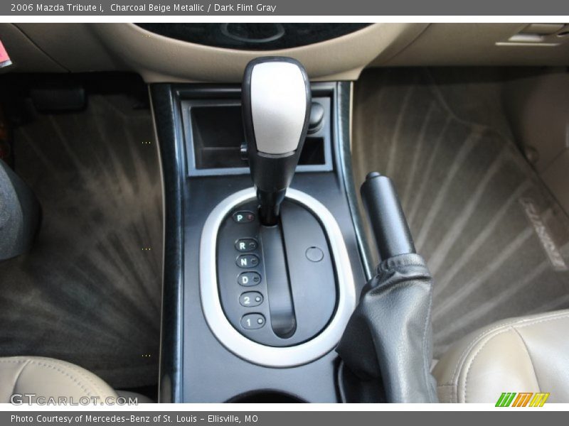 Charcoal Beige Metallic / Dark Flint Gray 2006 Mazda Tribute i