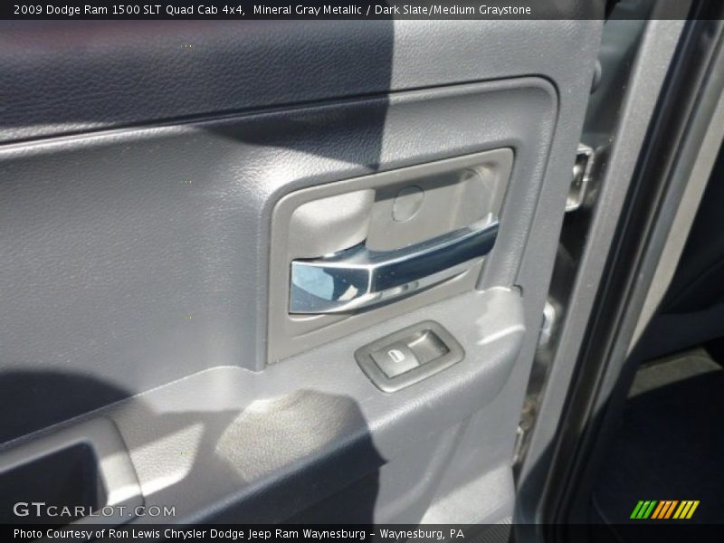 Mineral Gray Metallic / Dark Slate/Medium Graystone 2009 Dodge Ram 1500 SLT Quad Cab 4x4