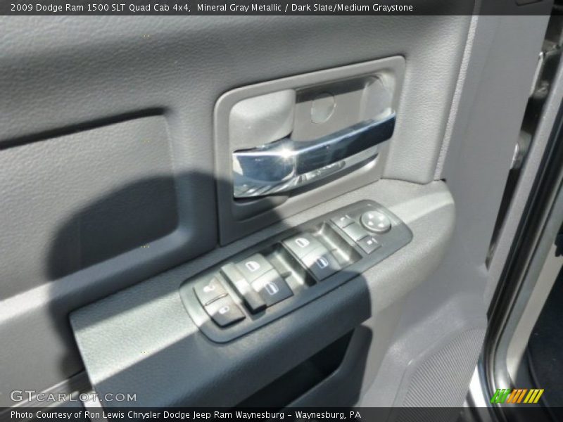 Mineral Gray Metallic / Dark Slate/Medium Graystone 2009 Dodge Ram 1500 SLT Quad Cab 4x4
