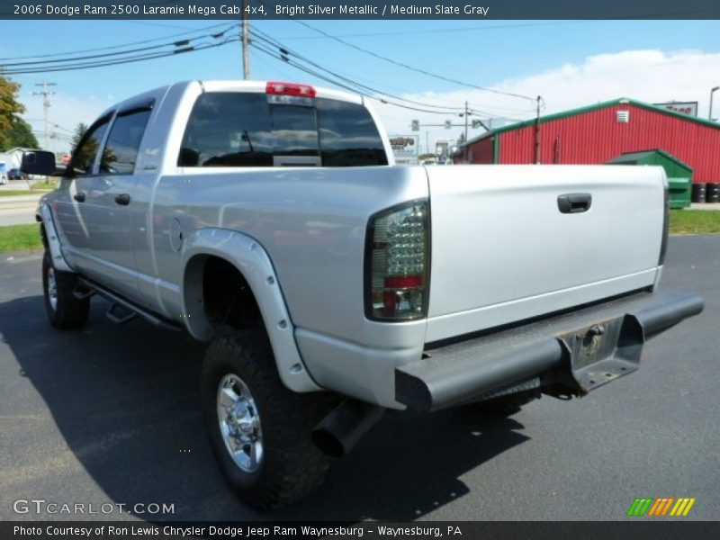 Bright Silver Metallic / Medium Slate Gray 2006 Dodge Ram 2500 Laramie Mega Cab 4x4