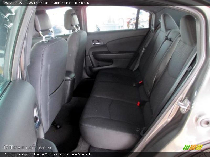 Tungsten Metallic / Black 2012 Chrysler 200 LX Sedan
